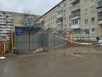 ЕЩЕ ОДНА КОНТЕЙНЕРНАЯ ПЛОЩАДКА БУДЕТ РЕКОНСТРУИРОВАНА В НОЯБРЕ
