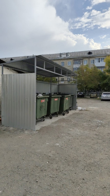 ЕЩЕ ОДНА КОНТЕЙНЕРНАЯ ПЛОЩАДКА ПОСТАВЛЕНА В ПЛАН РЕКОНСТРУКЦИИ